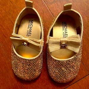 Michael Kors baby sparkly shoes